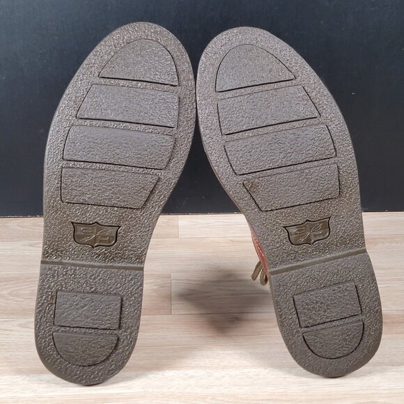 Cole Haan Country Derby Chukka Shoes Mens 10 M Cognac Brown‎ Split Toe Leather - Picture 6 of 8